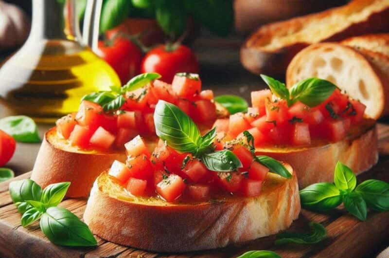 ¡Bruschetta Clásica Italiana