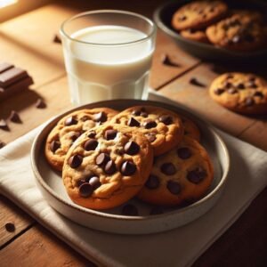 galletas de chispas de chocolate