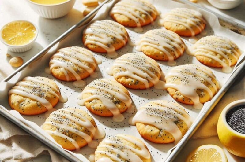 Galletas de Limón y Semillas de Amapola
