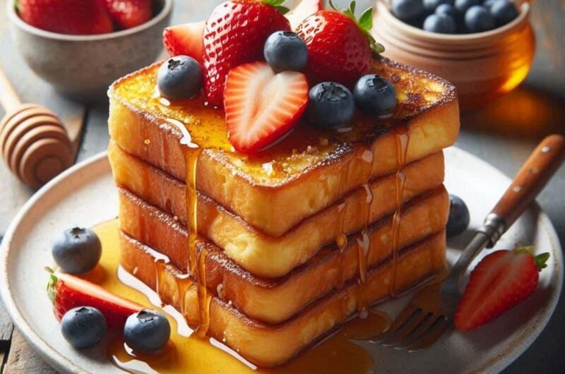 Tostadas Francesas con Canela y Miel