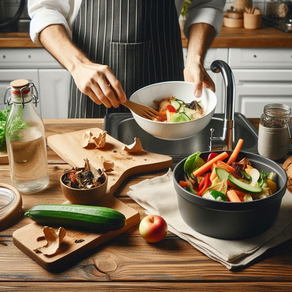 Cocina limpia y organizada