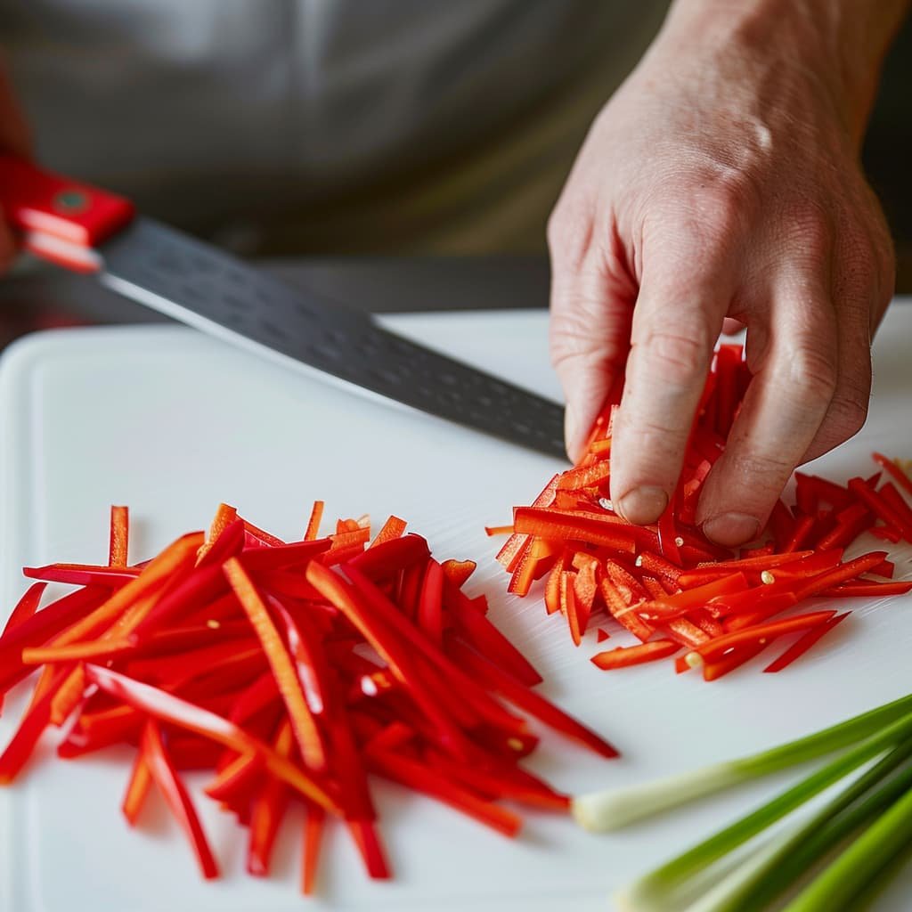  Técnicas de corte básicas corte en juliana