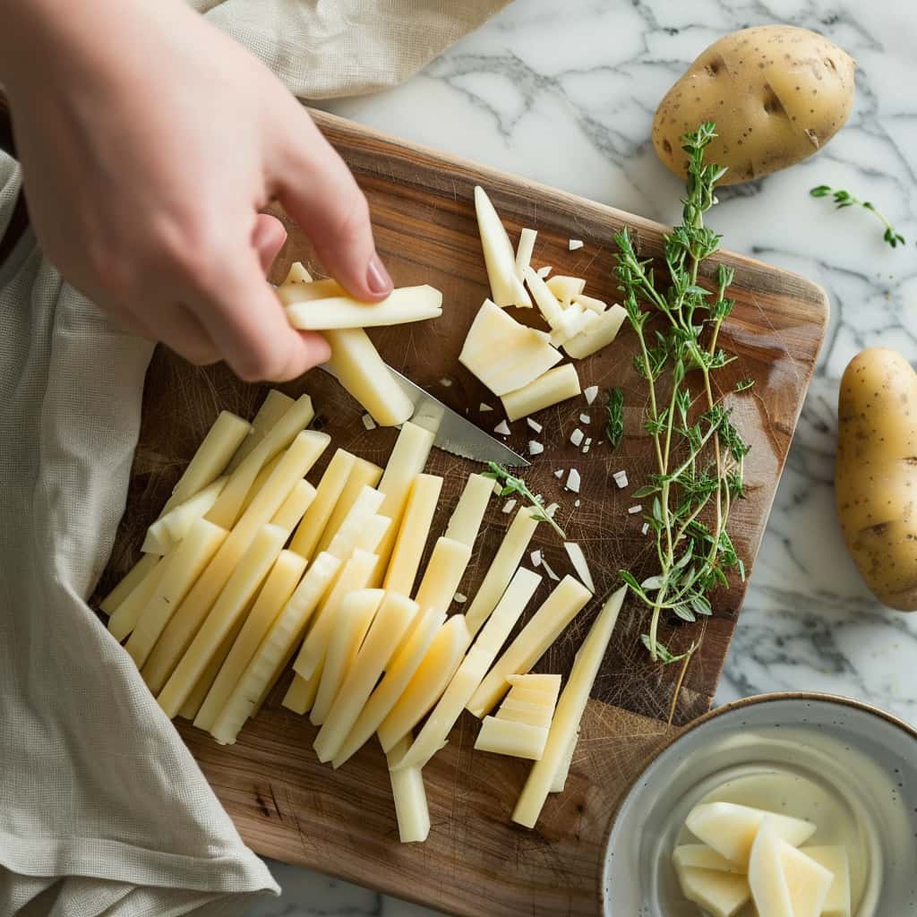 corte en bastones Técnicas de corte básicas
