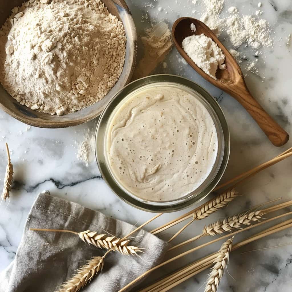 masa madre de espelta, tipos de masa madre