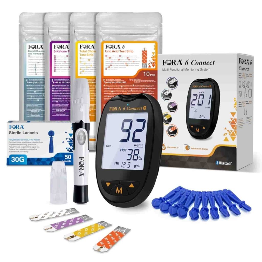 kit casero para medir colesterol