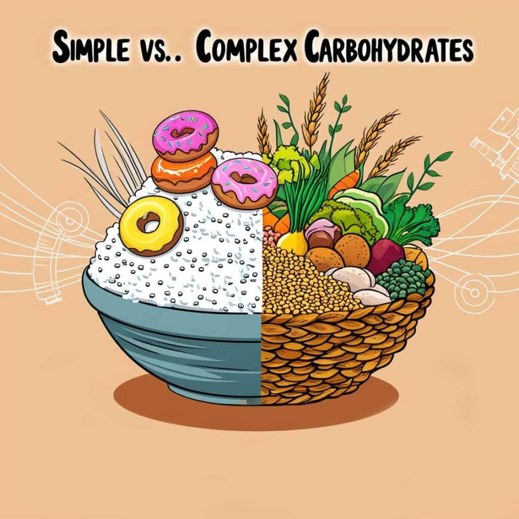 carbohidratos simples y carbohidratos complejos