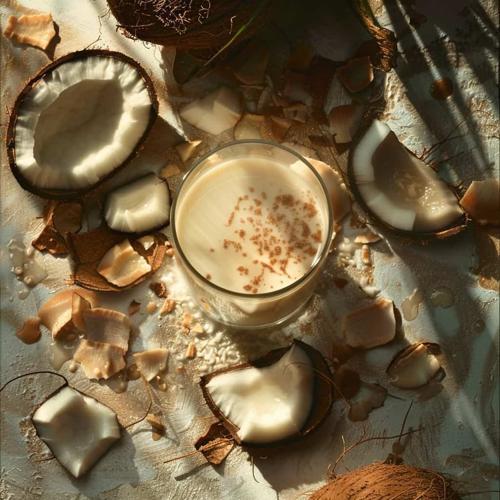 leche vegetal de coco