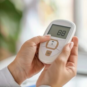 valores del glucómetro, lectura del glucometro