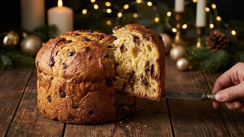 panetone pepitas de chocolate