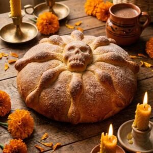 Pan de muerto mexicano