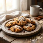 galletas de zanahoria con avena y pasas