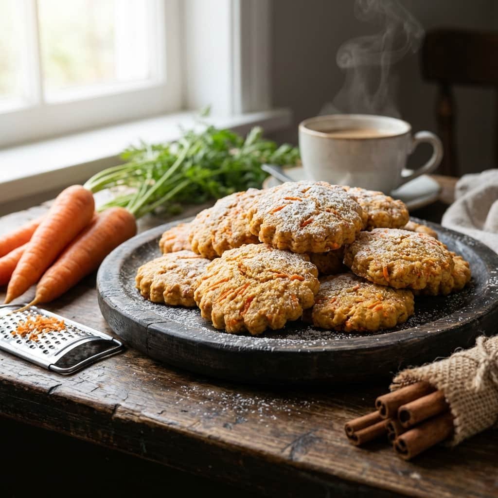 presentacion galletas de zanahoria