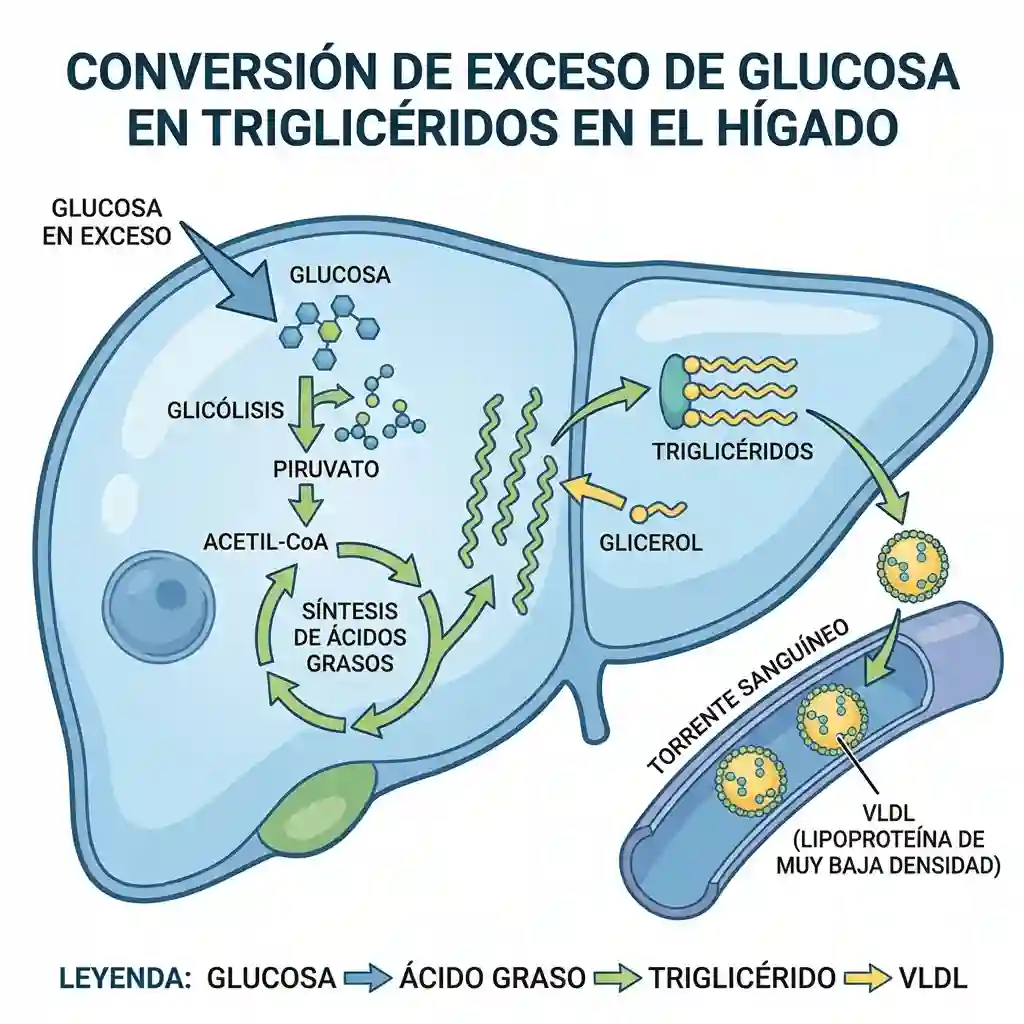 glucosa y trigliceridos altos